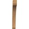 Ekena Millwork 4"W x 32"D x 32"H Legacy Rough Sawn Knee Brace, Western Red Cedar BRC04X32X32LEC00RWR - alternate 3